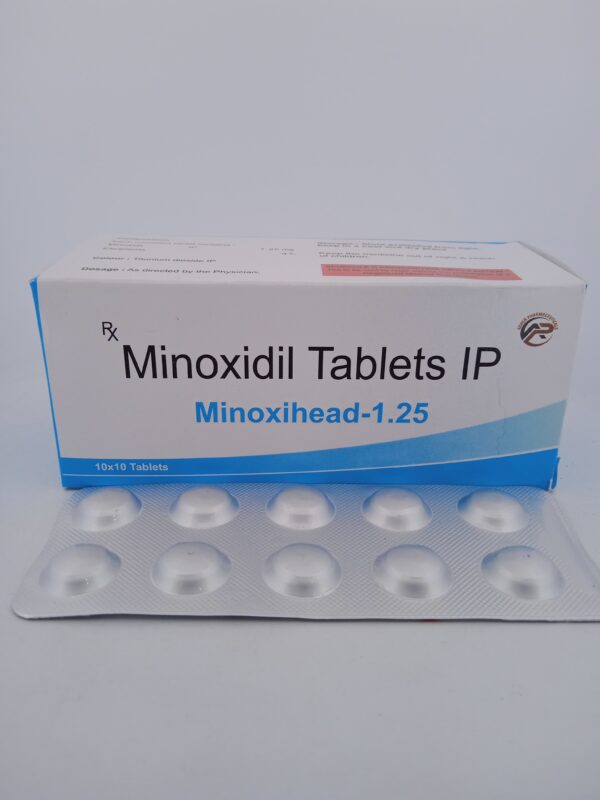 MINOXIHEAD 1.25 MG - 10 TABLETS - Image 2