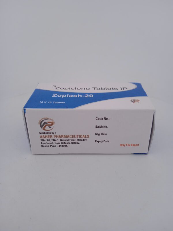 ZOPIASH 20 MG - 10 TABLETS - Image 4